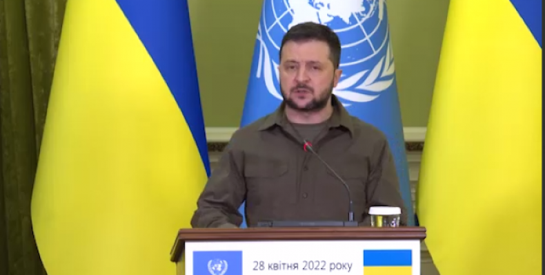 Зеленський і генсек ООН зустрілися у Києві