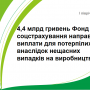 Видатки на щомісячні страхові виплати зросли на 17,6%