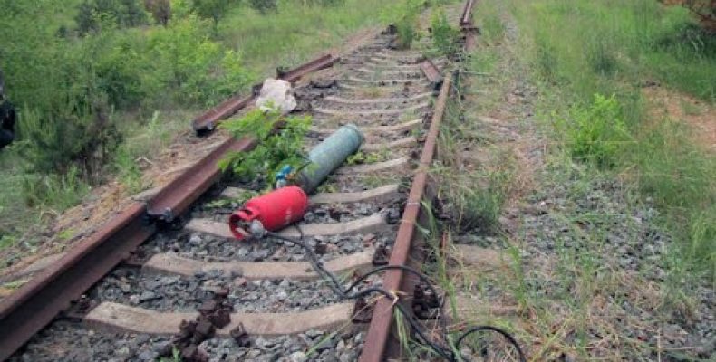 Зловмисників «застукали» під час вирізання залізничної колії