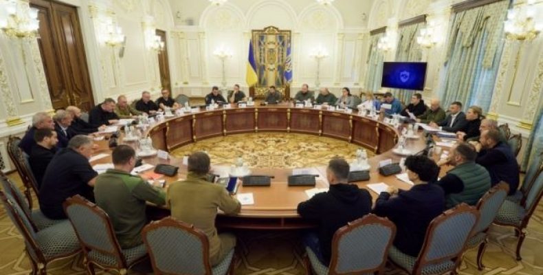 Ескалацію збройної агресії з боку росії розглянули на засіданні РНБО