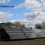 Сільський город заставлений сонячними батареями