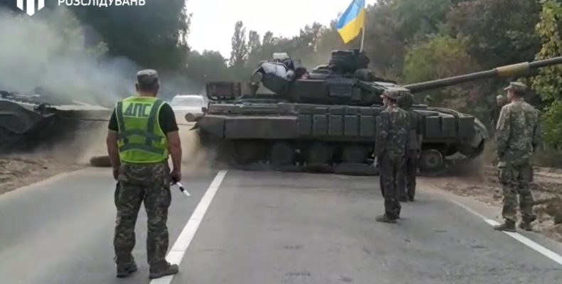 Чернігівщина: на відео відзняли загибель військовослужбовця