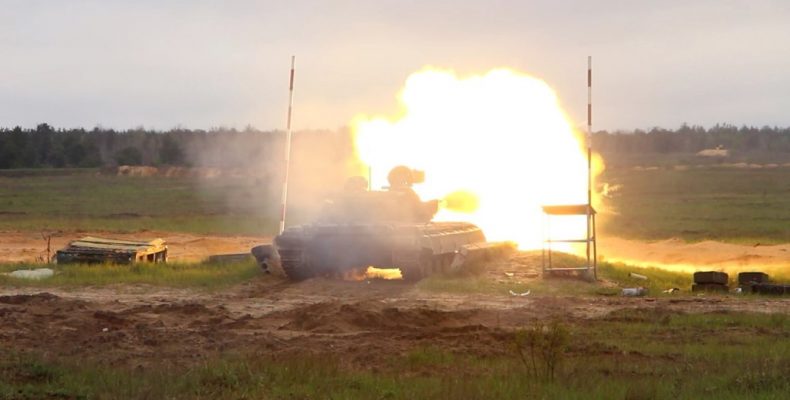 На Чернігівщині проводять сучасну підготовку танкових екіпажів