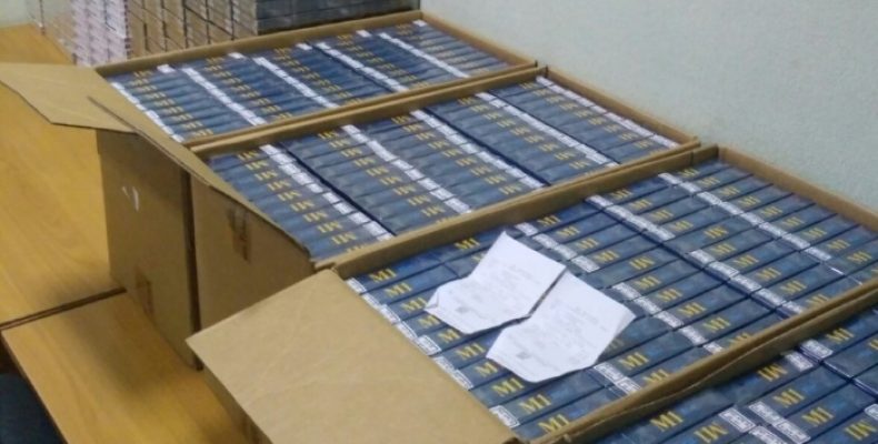 Знову цигарки вилучили на кордоні з Білоруссю