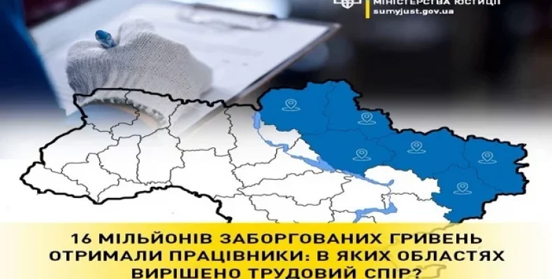 1,4 млн гривень отримали працівники по трудових спорах на Чернігівщині